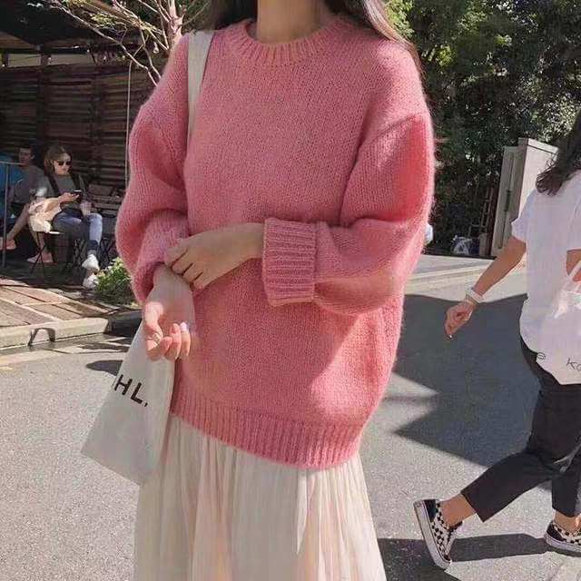 Suéter de Tricot Oversized Primevere