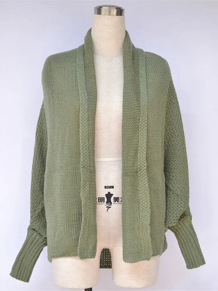 Cardigan Alongado de Tricot Lolite