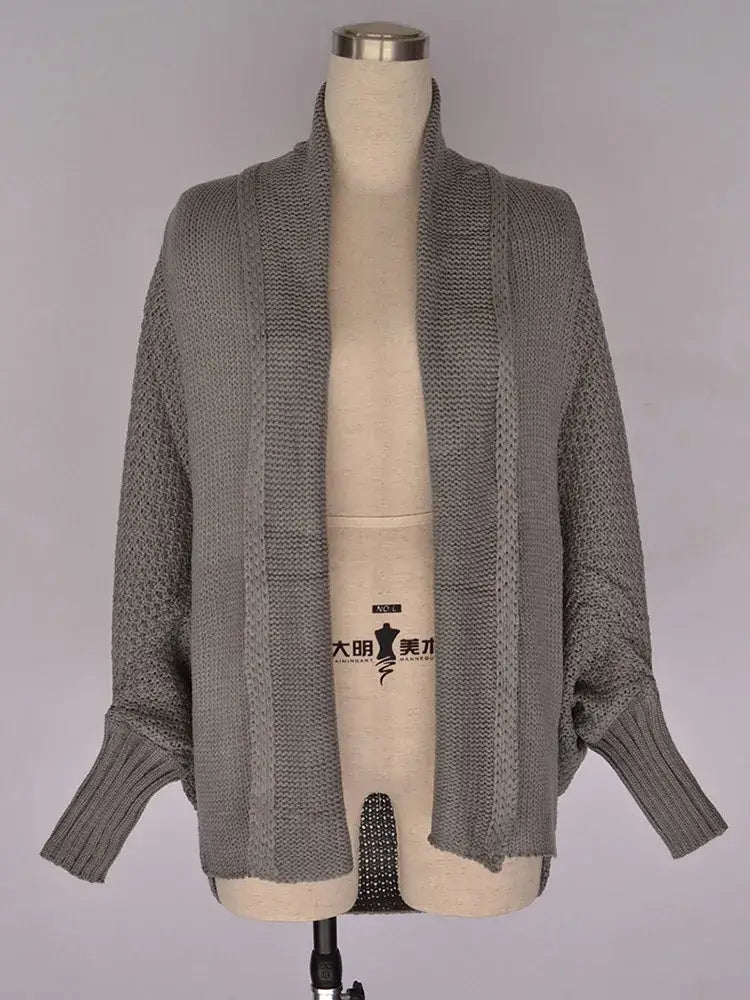 Cardigan Alongado de Tricot Lolite