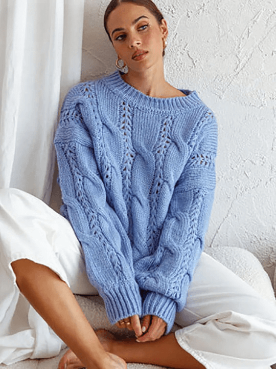 Suéter Feminino de Tricot Tifanya