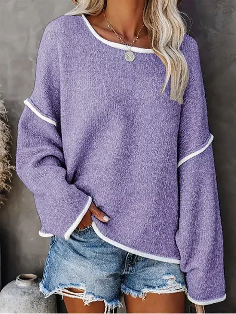 Suéter Casual Oversized Hellébore