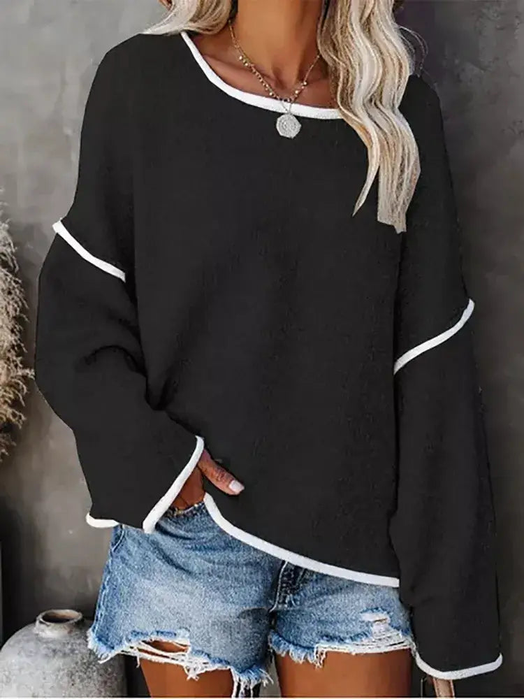 Suéter Casual Oversized Hellébore