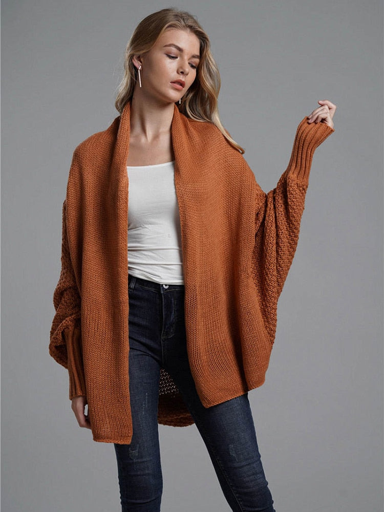 Cardigan Alongado de Tricot Lolite