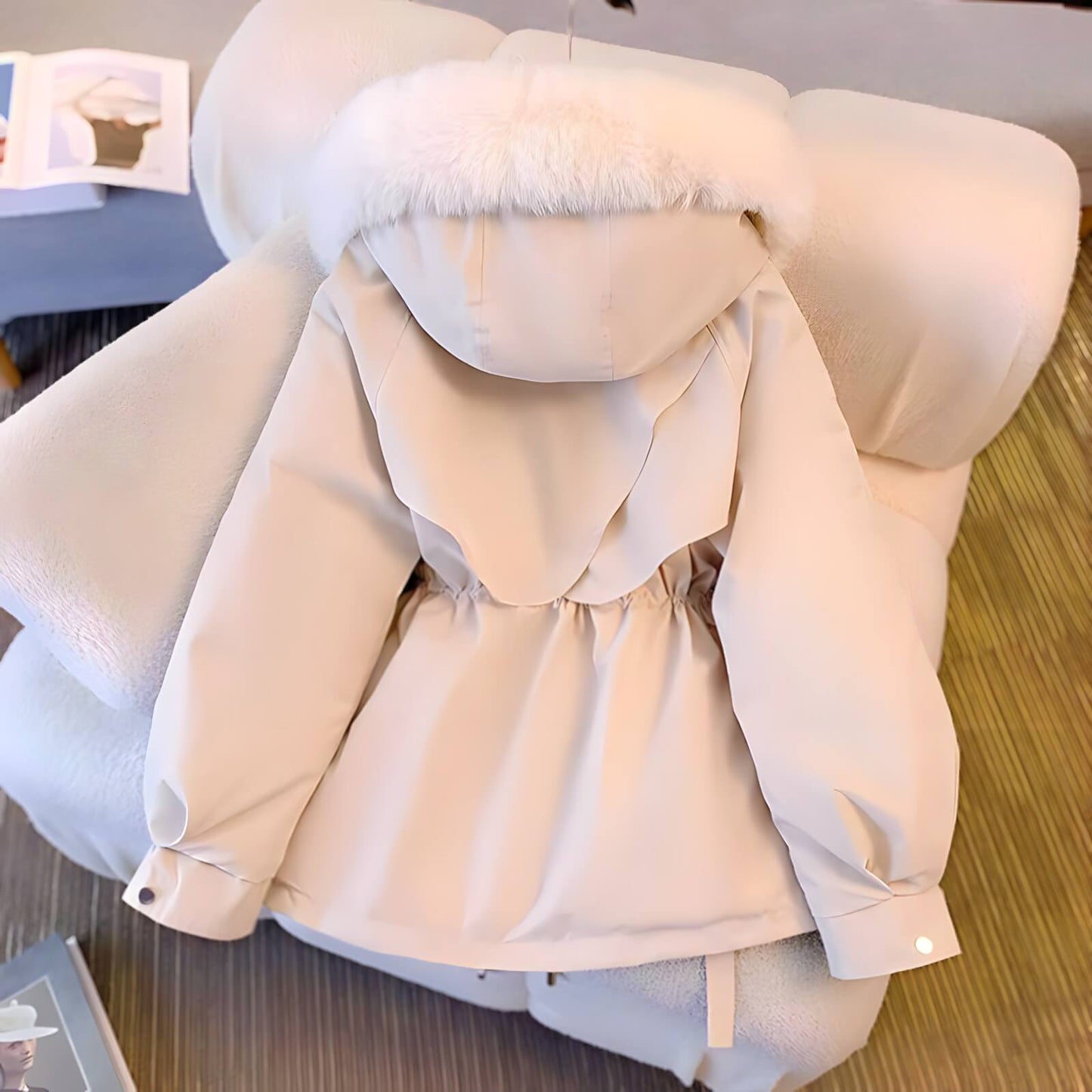 Jaqueta Feminina de Parka Brielle