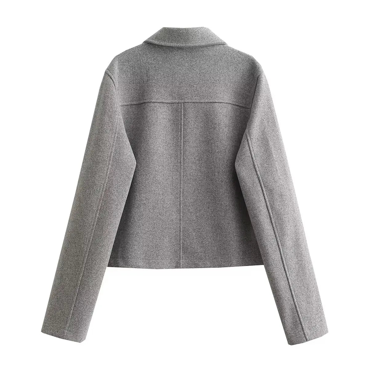 Jaqueta Feminina Casual Delfina