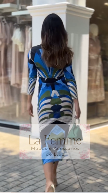 Vestido La Femme - Zirconia