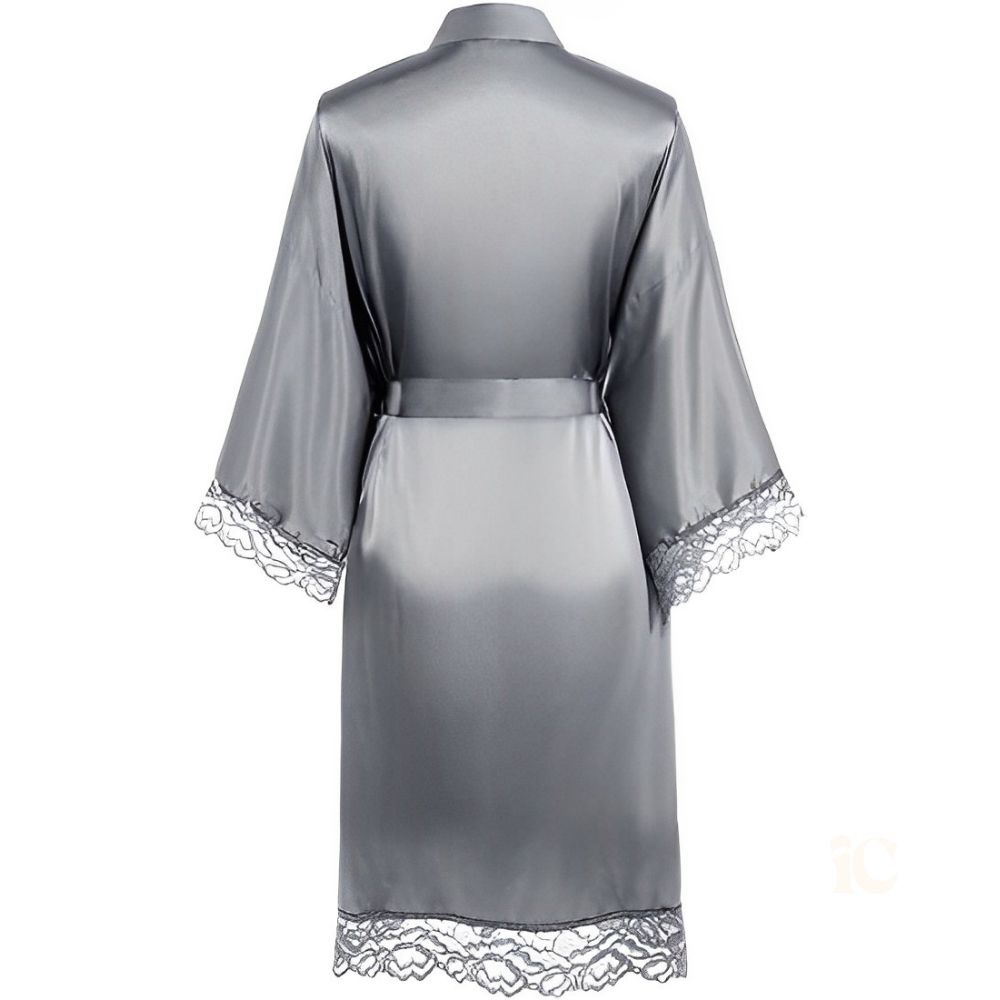 Robe de Cetim La Femme - Capri