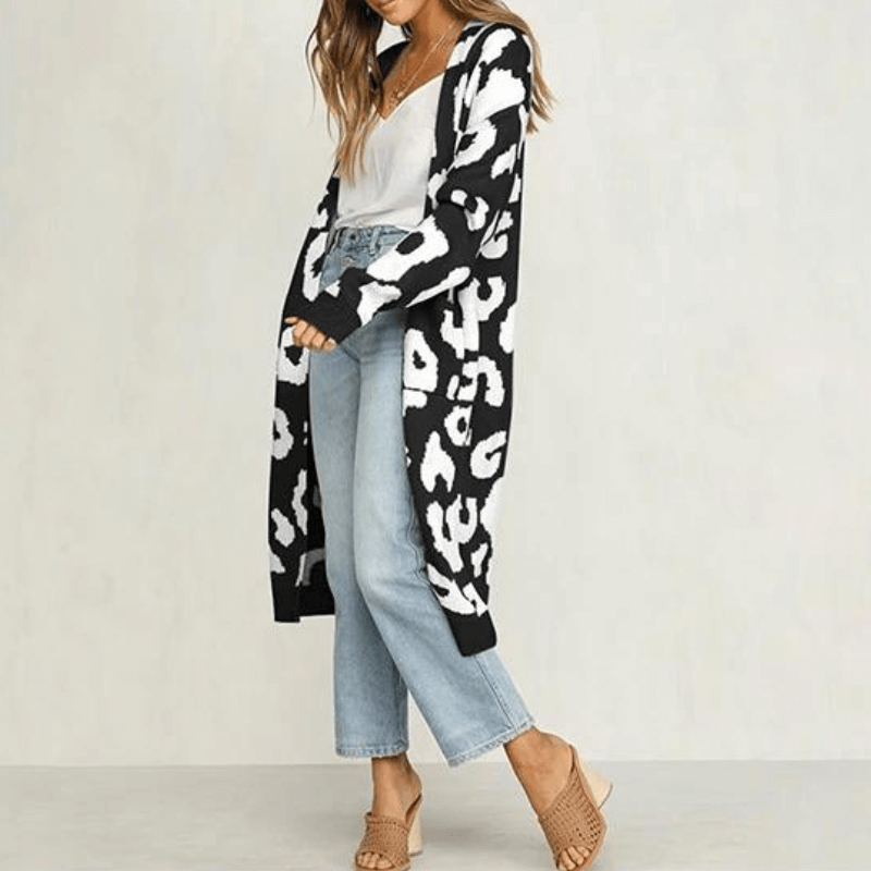 Cardigan Alongado com Bolsos Valletta