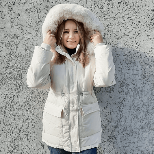 Jaqueta Feminina de Parka Coralinne