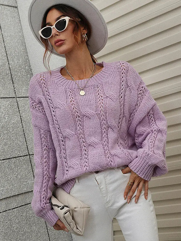 Suéter Feminino de Tricot Tifanya