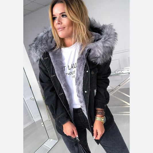 Jaqueta Feminina Forrada em Lã Alizee