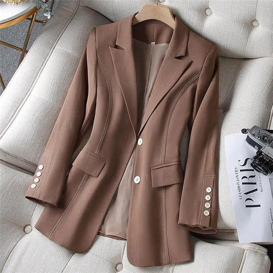 Blazer La Femme - Caqui
