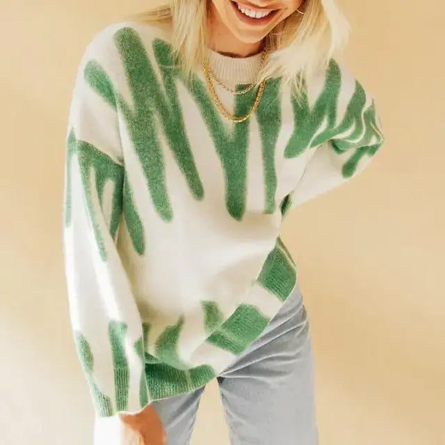 Suéter Feminino Oversized Selenia