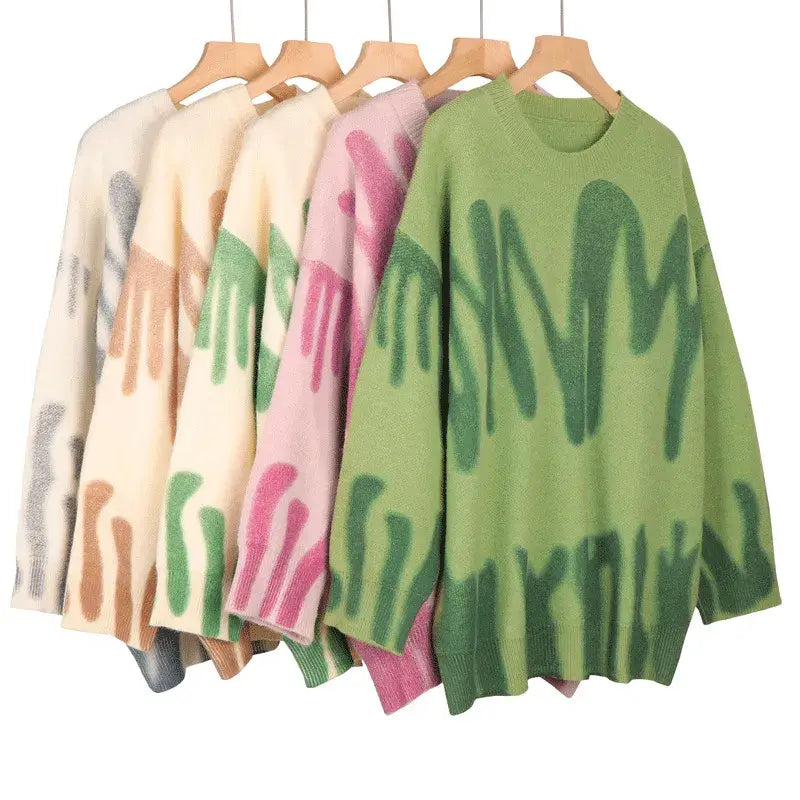 Suéter Feminino Oversized Selenia
