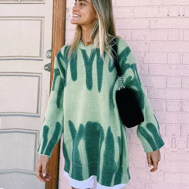 Suéter Feminino Oversized Selenia