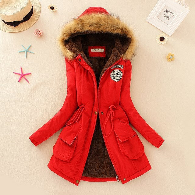 Jaqueta Forrada com Gorro Tours