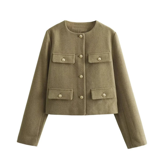 Casaco Feminino Casual Minka