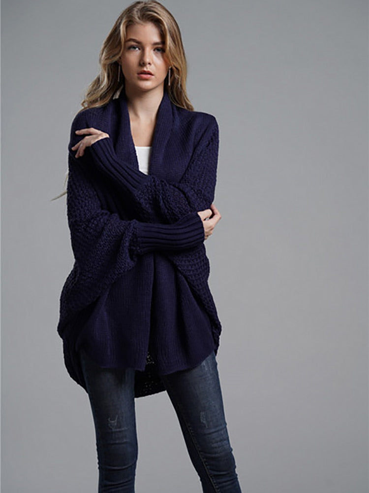 Cardigan Alongado de Tricot Lolite