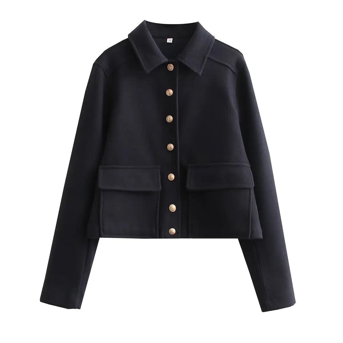 Jaqueta Feminina Casual Delfina
