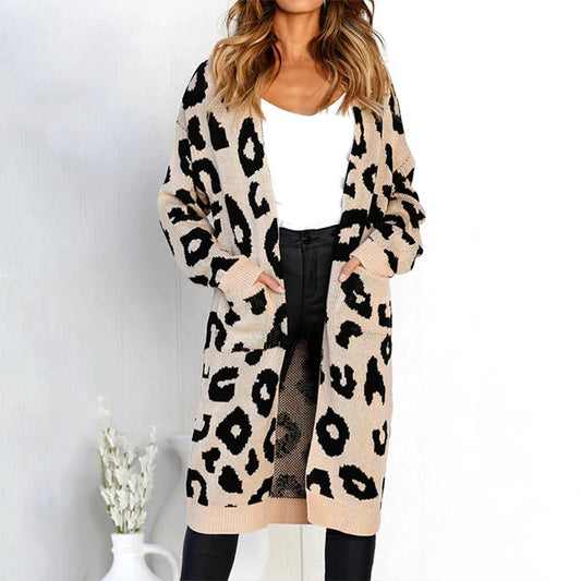 Cardigan Alongado com Bolsos Valletta