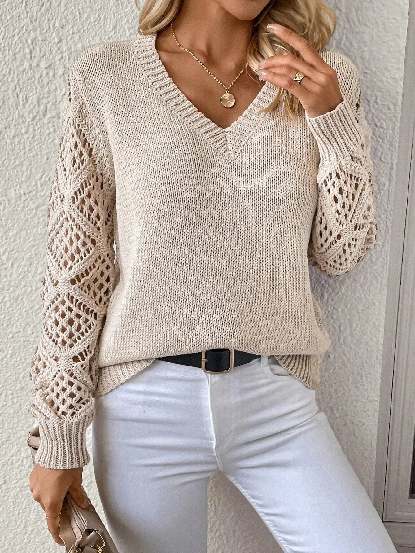 Suéter Feminino em Tricot Violetta