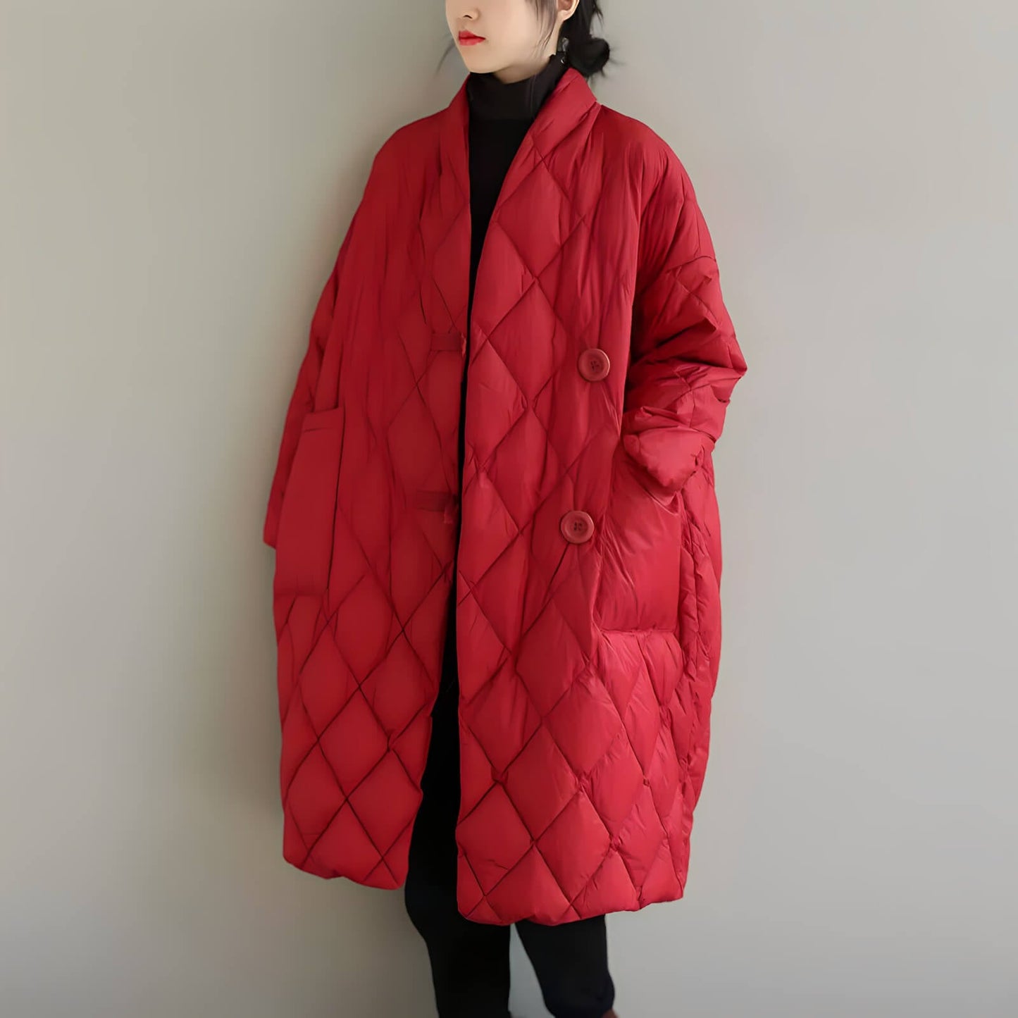 Jaqueta Feminina Longa de Parka Vionette