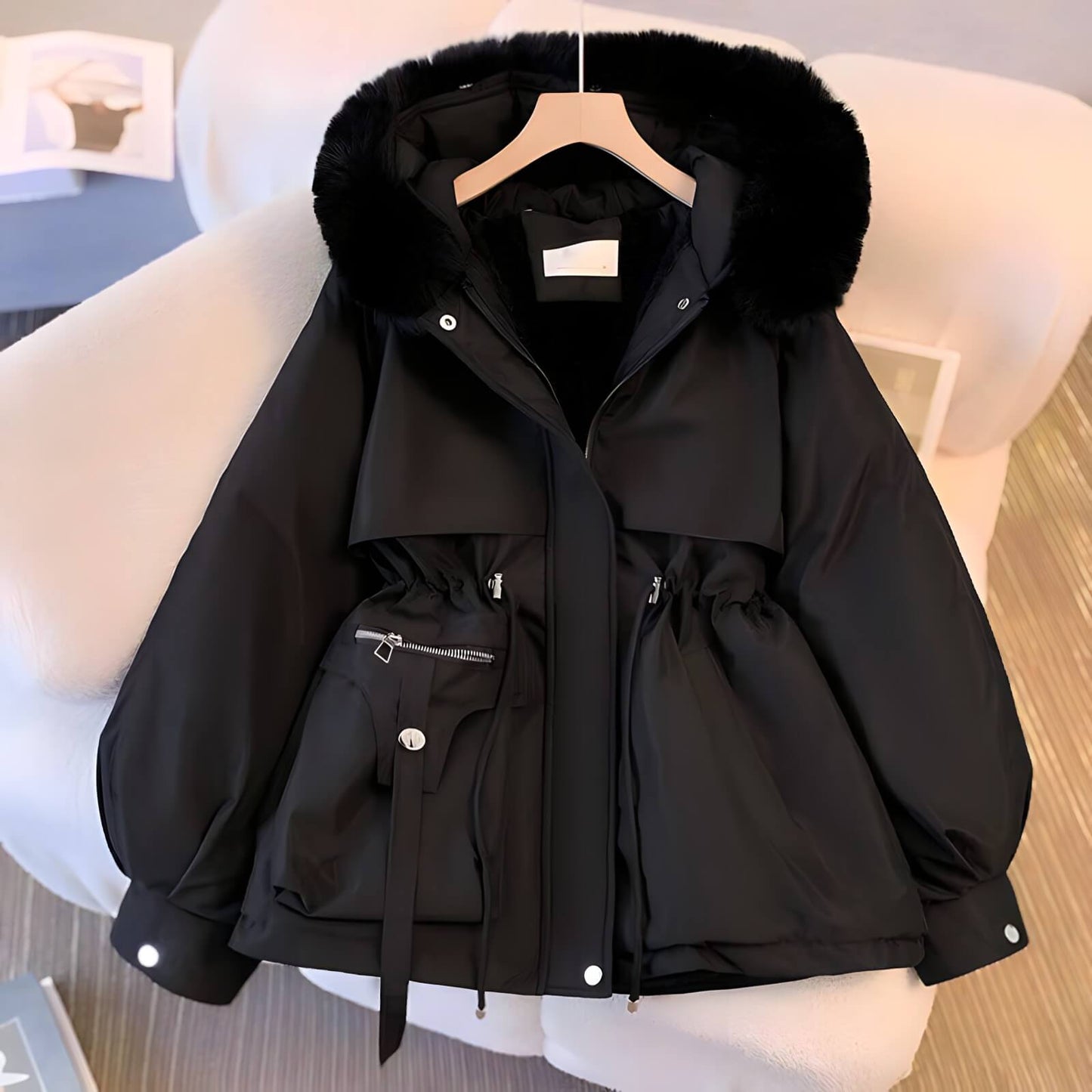 Jaqueta Feminina de Parka Brielle