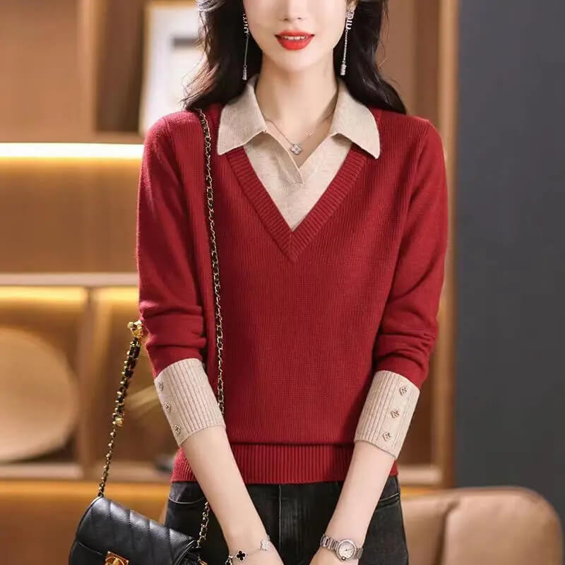 Suéter Casual Feminino Alouette