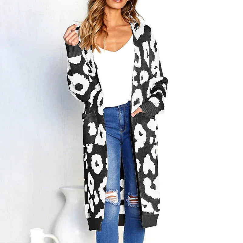 Cardigan Alongado com Bolsos Valletta