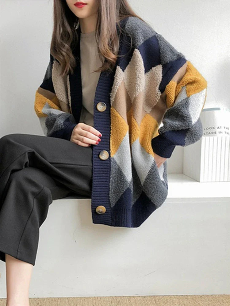 Cardigan Feminino Oversized Kochi