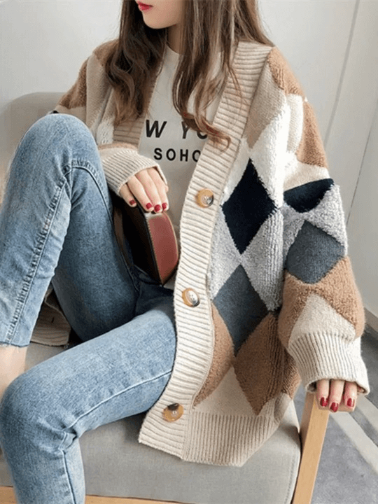 Cardigan Feminino Oversized Kochi
